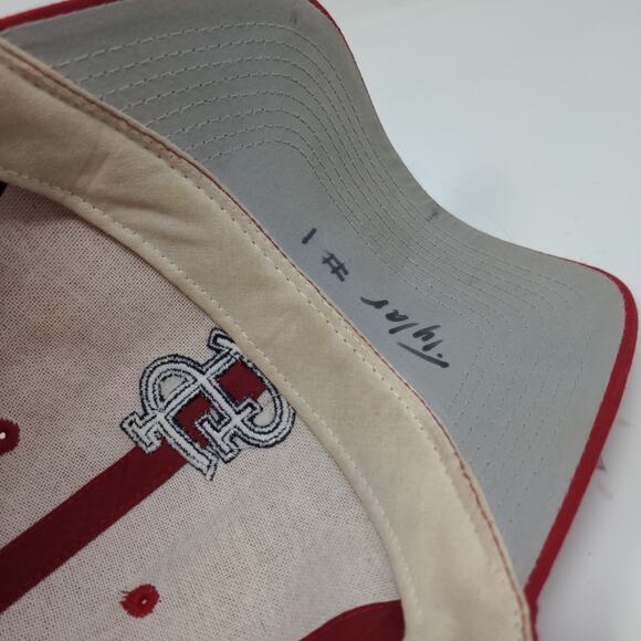 Team MLB St Louis Cardinals Strapback Hat Embroidered Logo Red - Picture 11 of 13